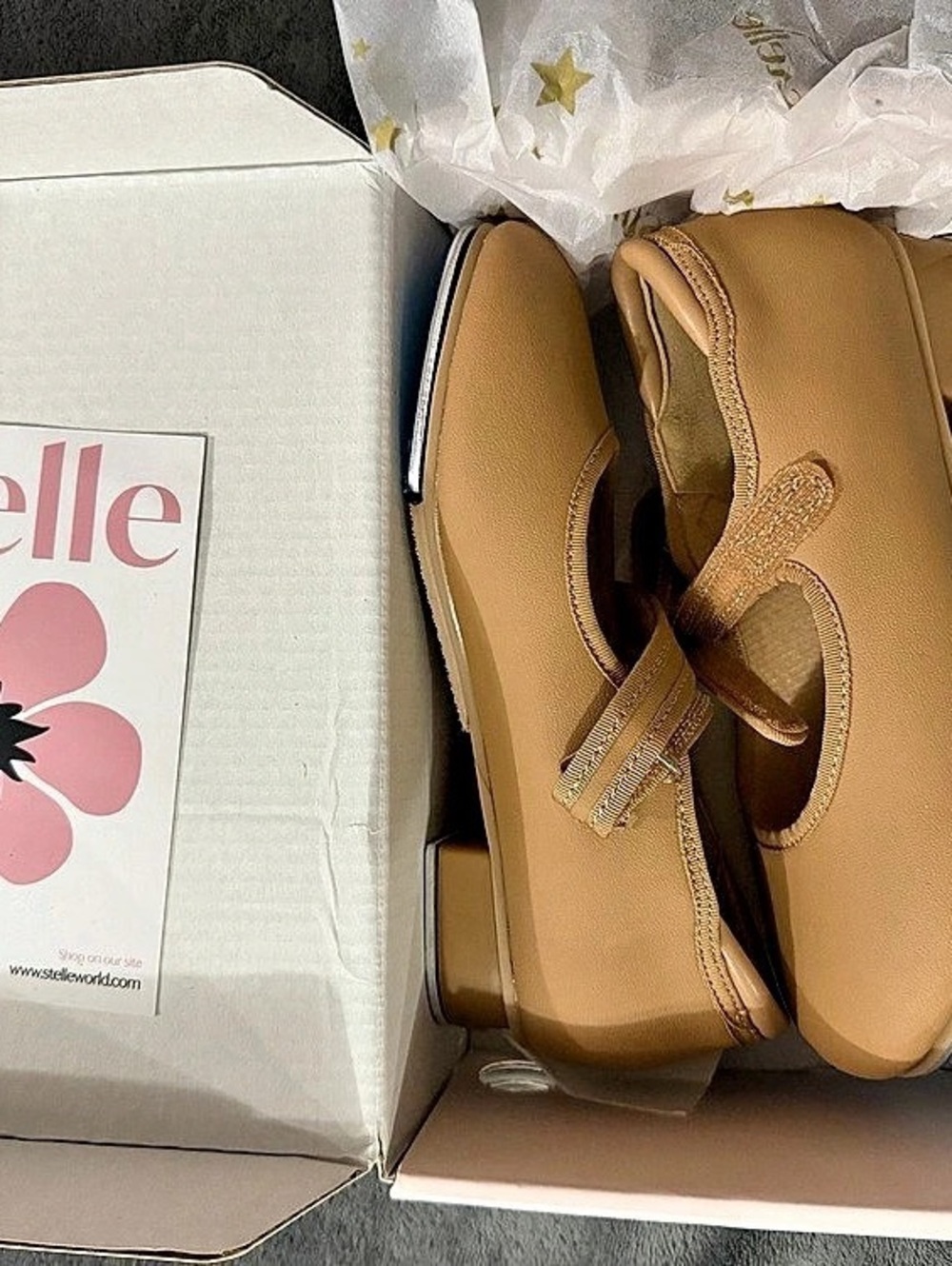 Stelle Kids Tap Shoes Brown US 3